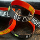 NIE - BE CURIOUS. HOPE. DREAM. Fabric Elastic Wristband